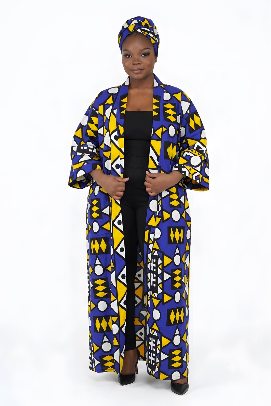 African Long Kimono | Robe | Duster | One Size