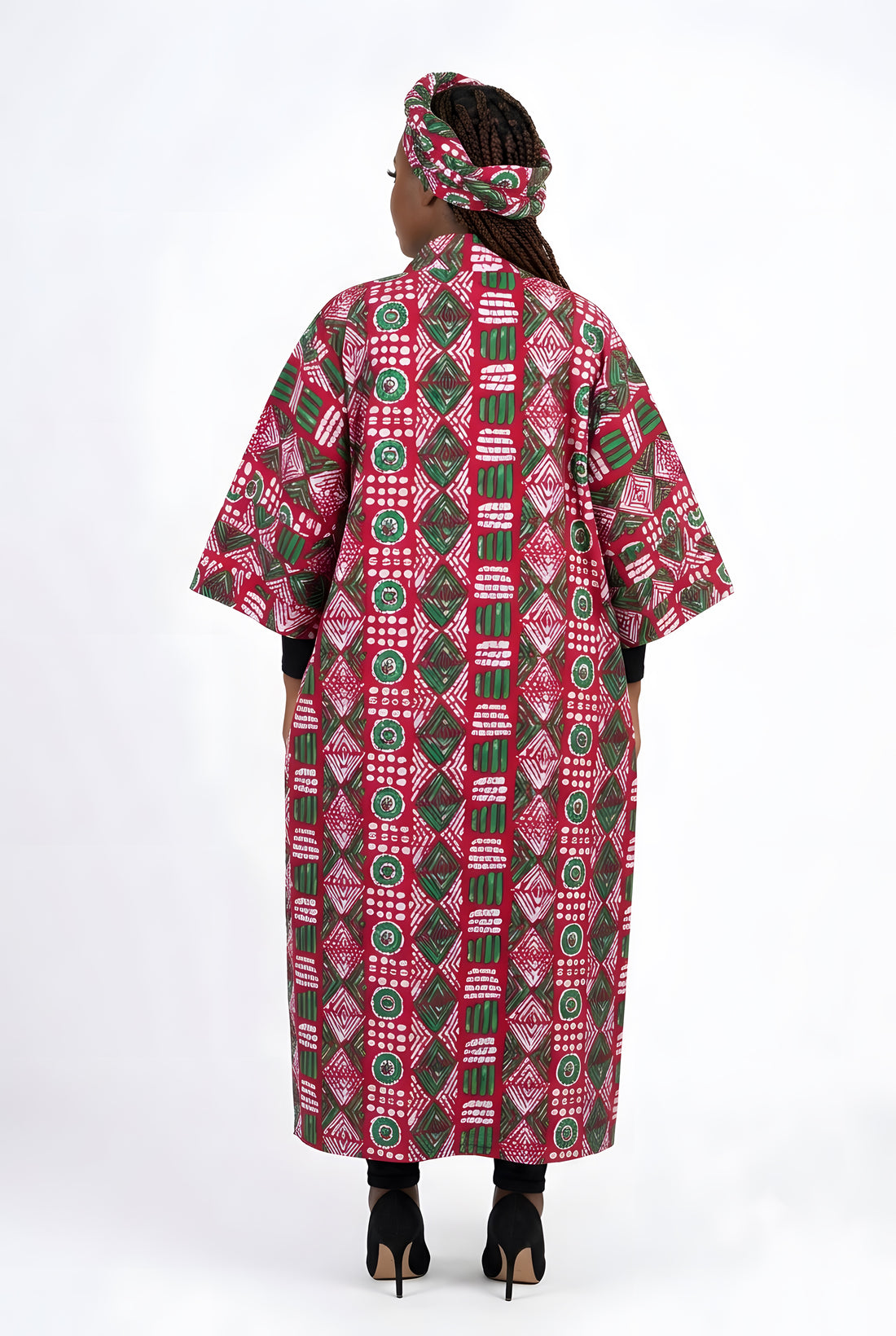 African Long Kimono | Robe | Duster | One Size