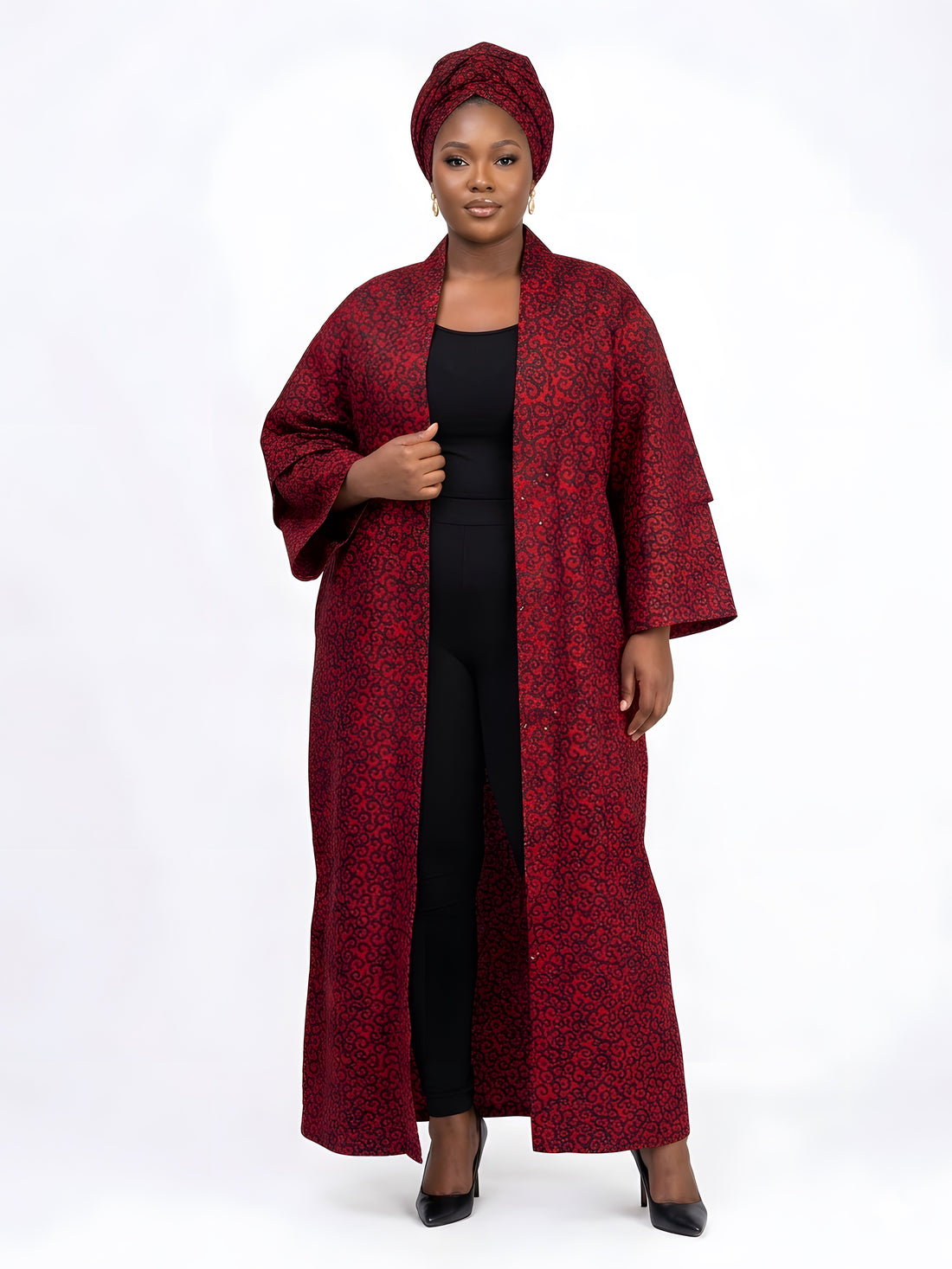 African Long Kimono | Robe | Duster | One Size