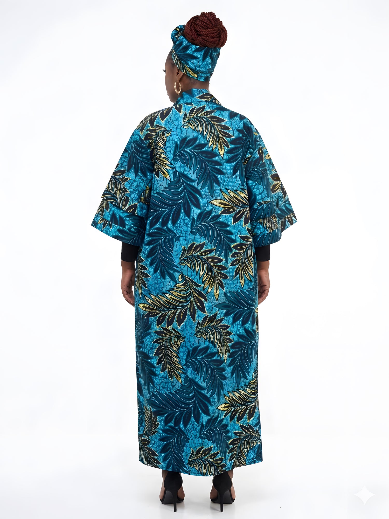 African Long Kimono | Robe | Duster | One Size