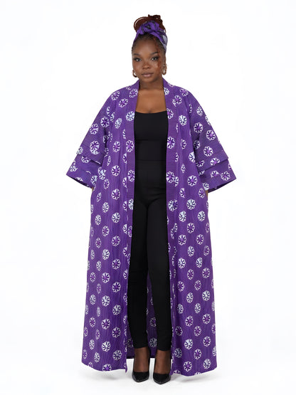 African Long Kimono | Robe | Duster | One Size