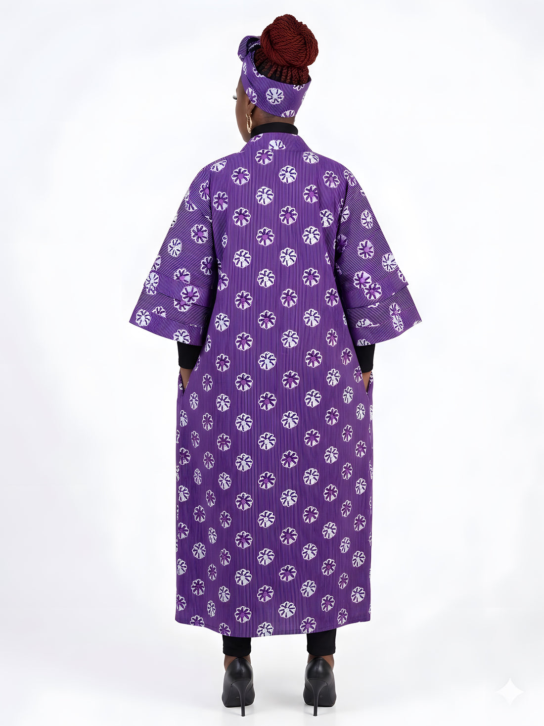 African Long Kimono | Robe | Duster | One Size