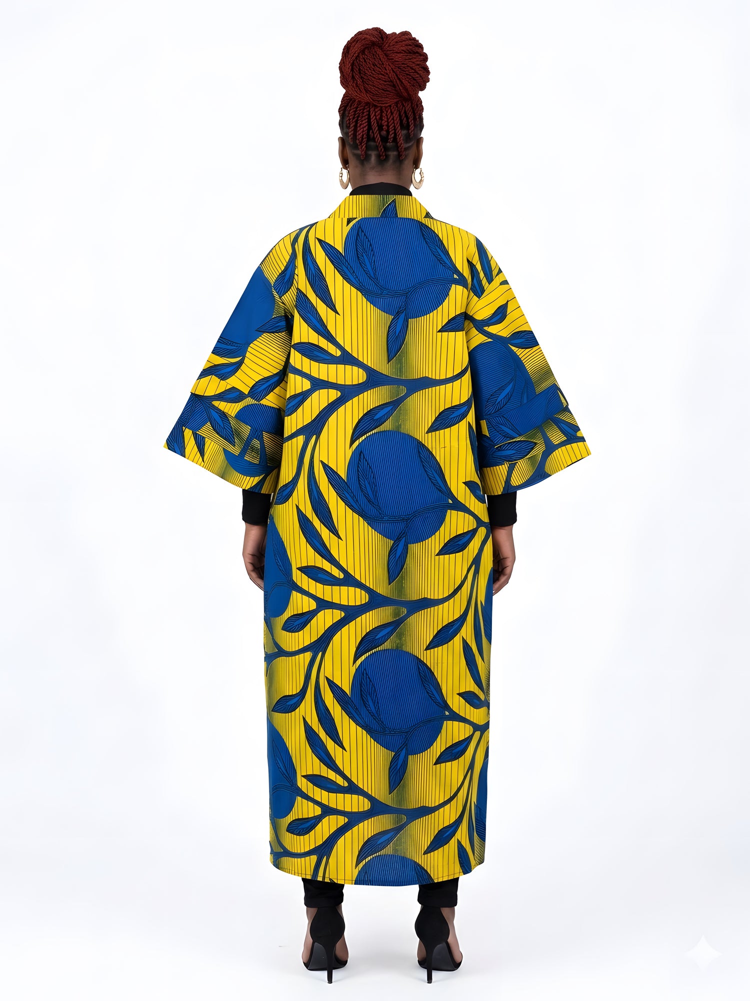 African Long Kimono | Robe | Duster | One Size