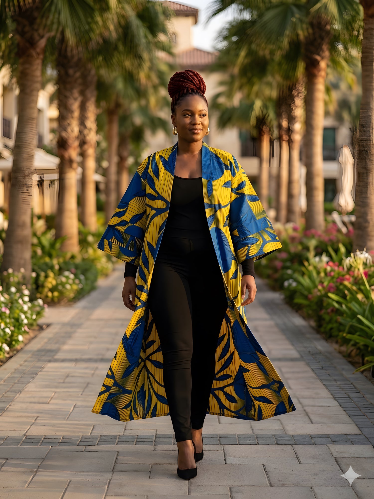 African Long Kimono | Robe | Duster | One Size