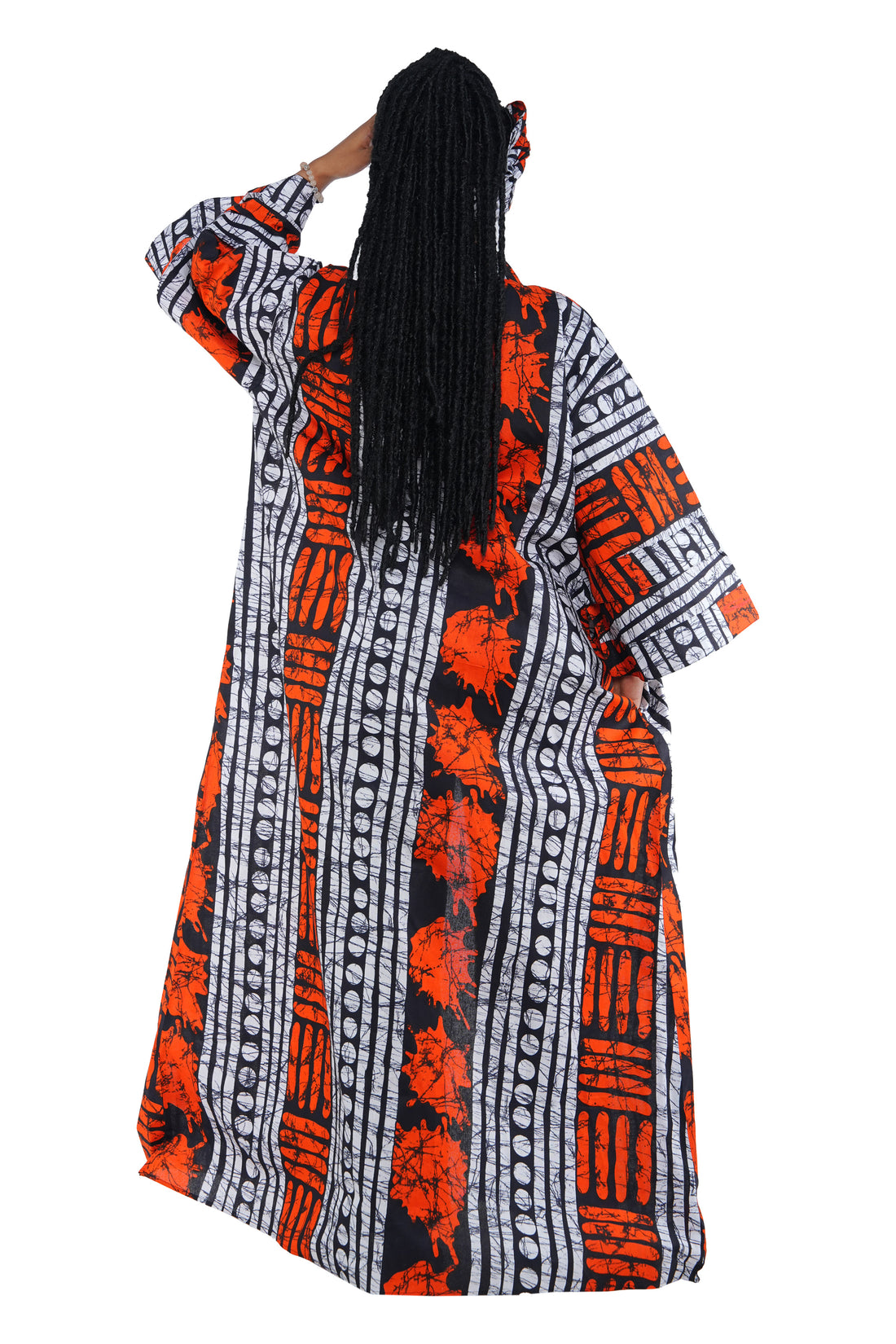 Kente Long Duster | Robe | One Size