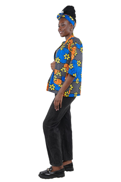 African Short Kimono