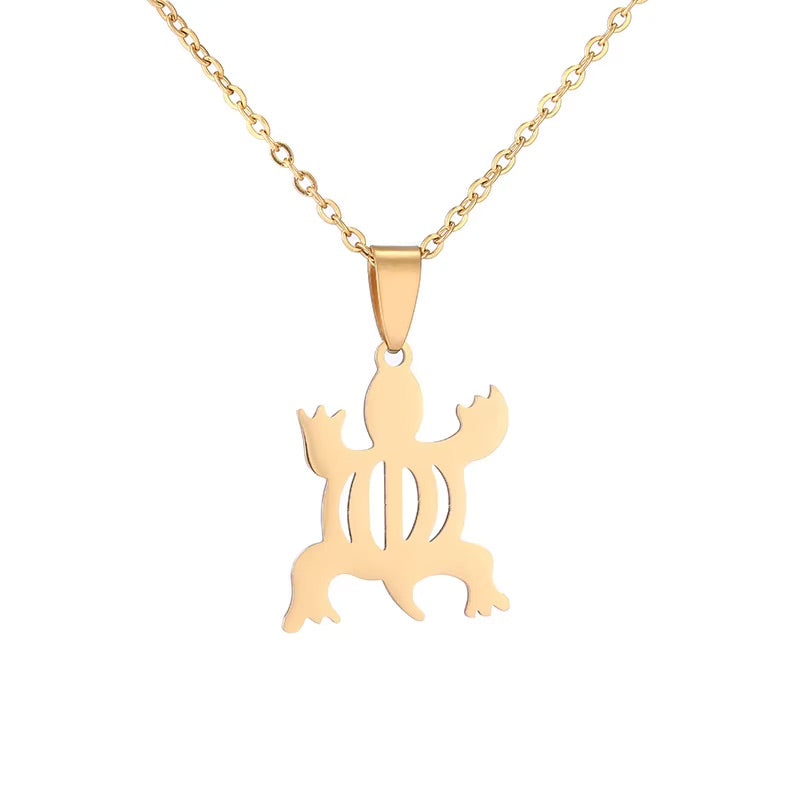 Denkyem Adinkra Symbol Pendant Necklace