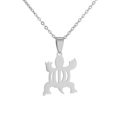 Denkyem Adinkra Symbol Pendant Necklace