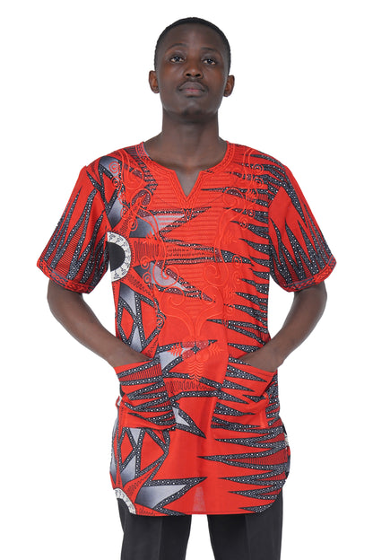 African Embroidered Men&