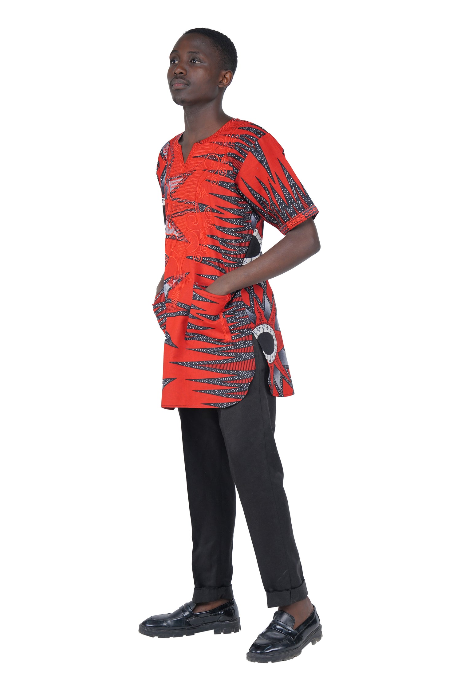 African Embroidered Men&