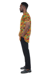 Handcrafted African embroidered men&