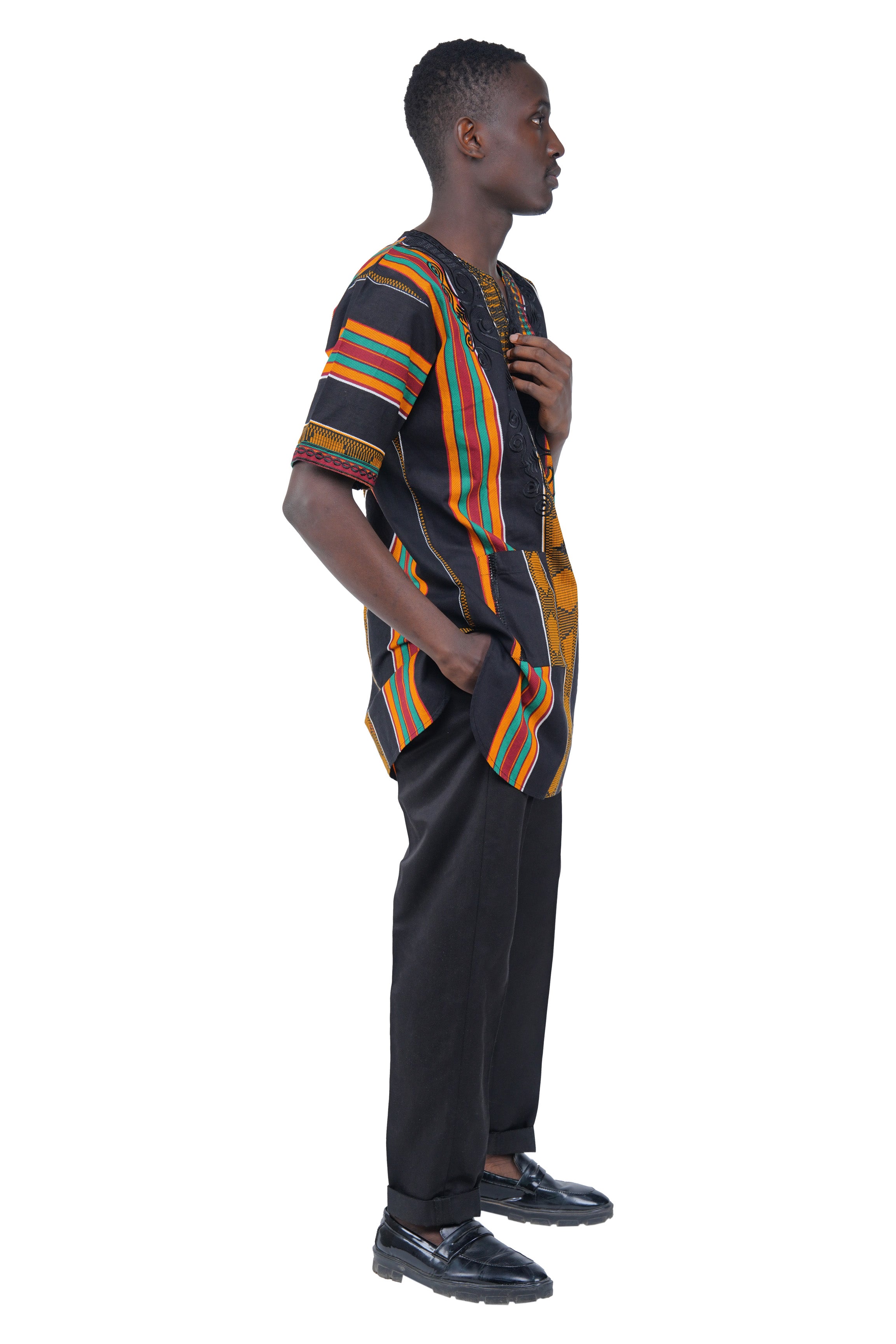 African Embroidered Men&