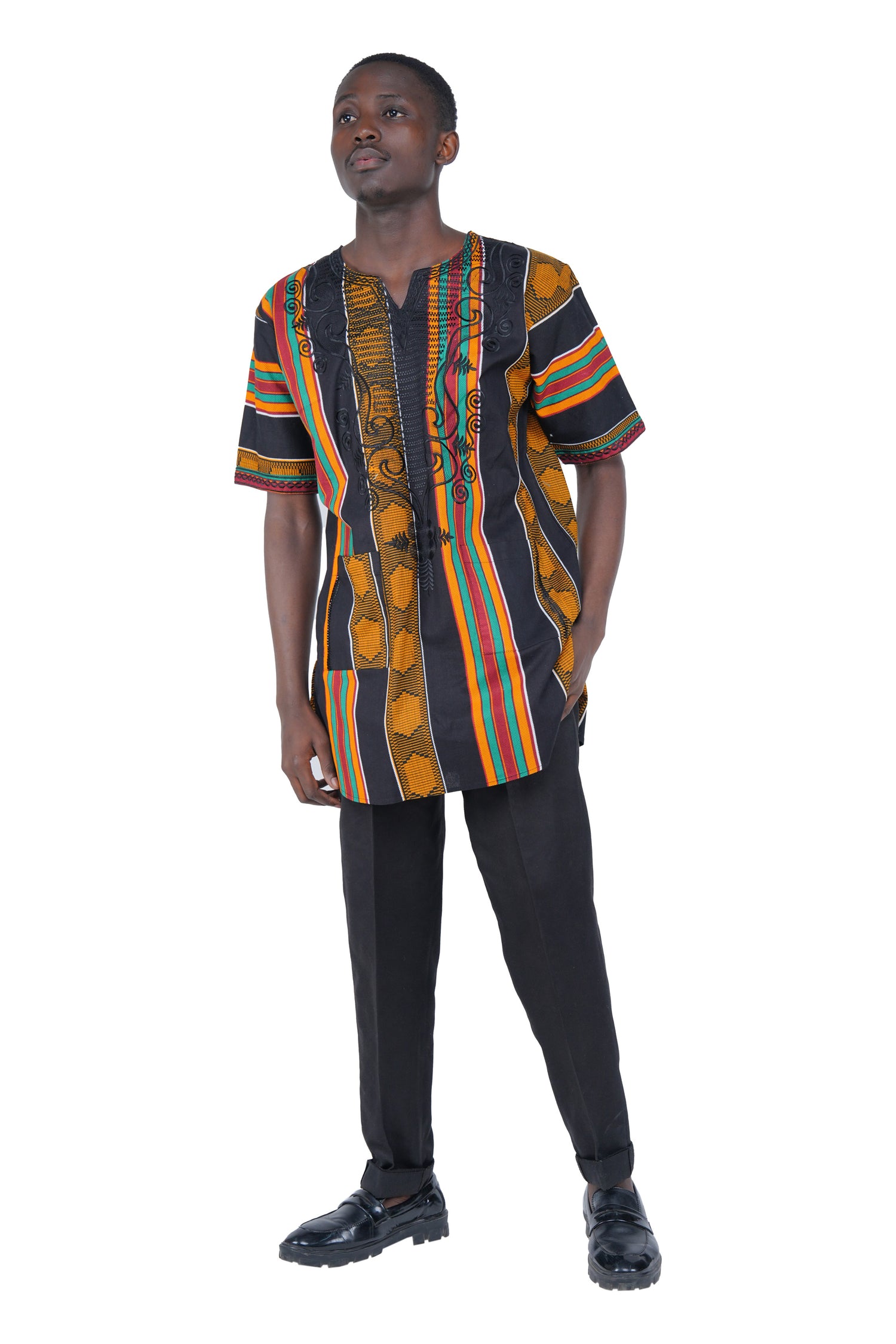 African Embroidered Men&