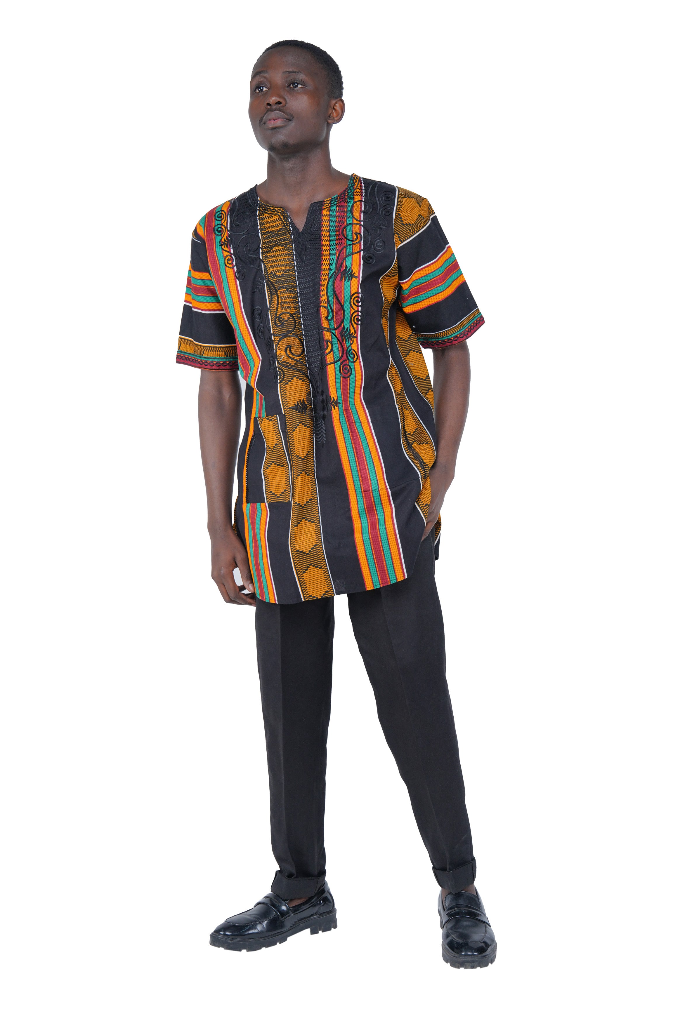 African Embroidered Men&
