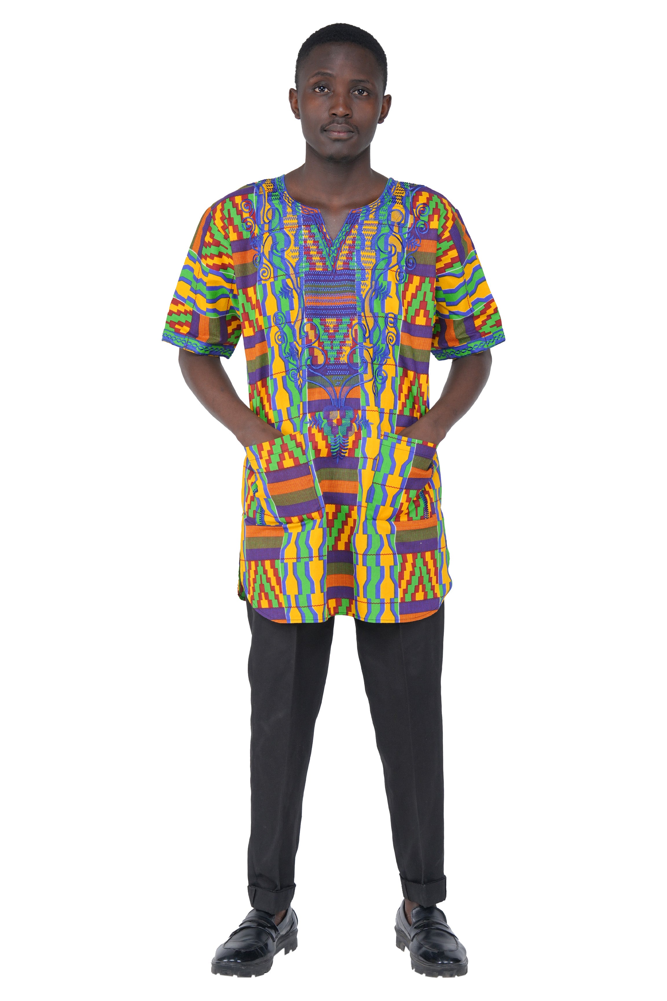 African Embroidered Men&