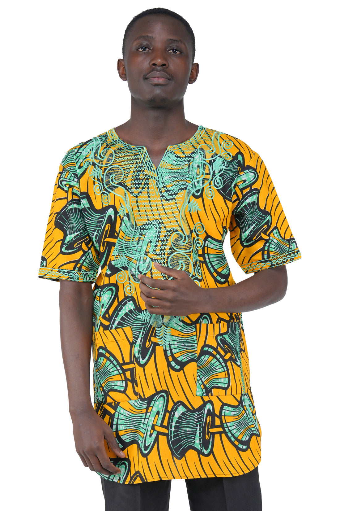 African Embroidered Men&