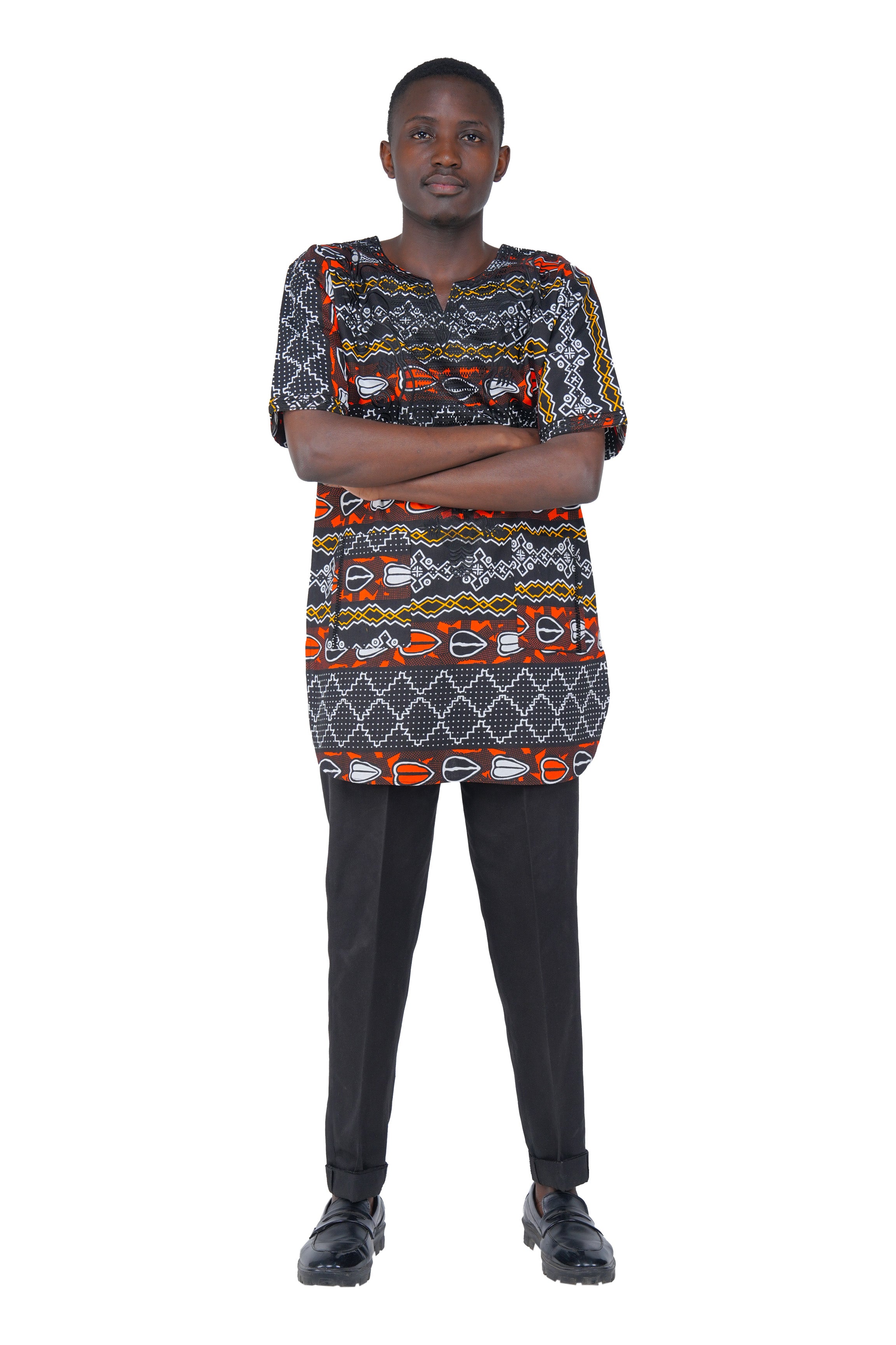 African Embroidered Men&