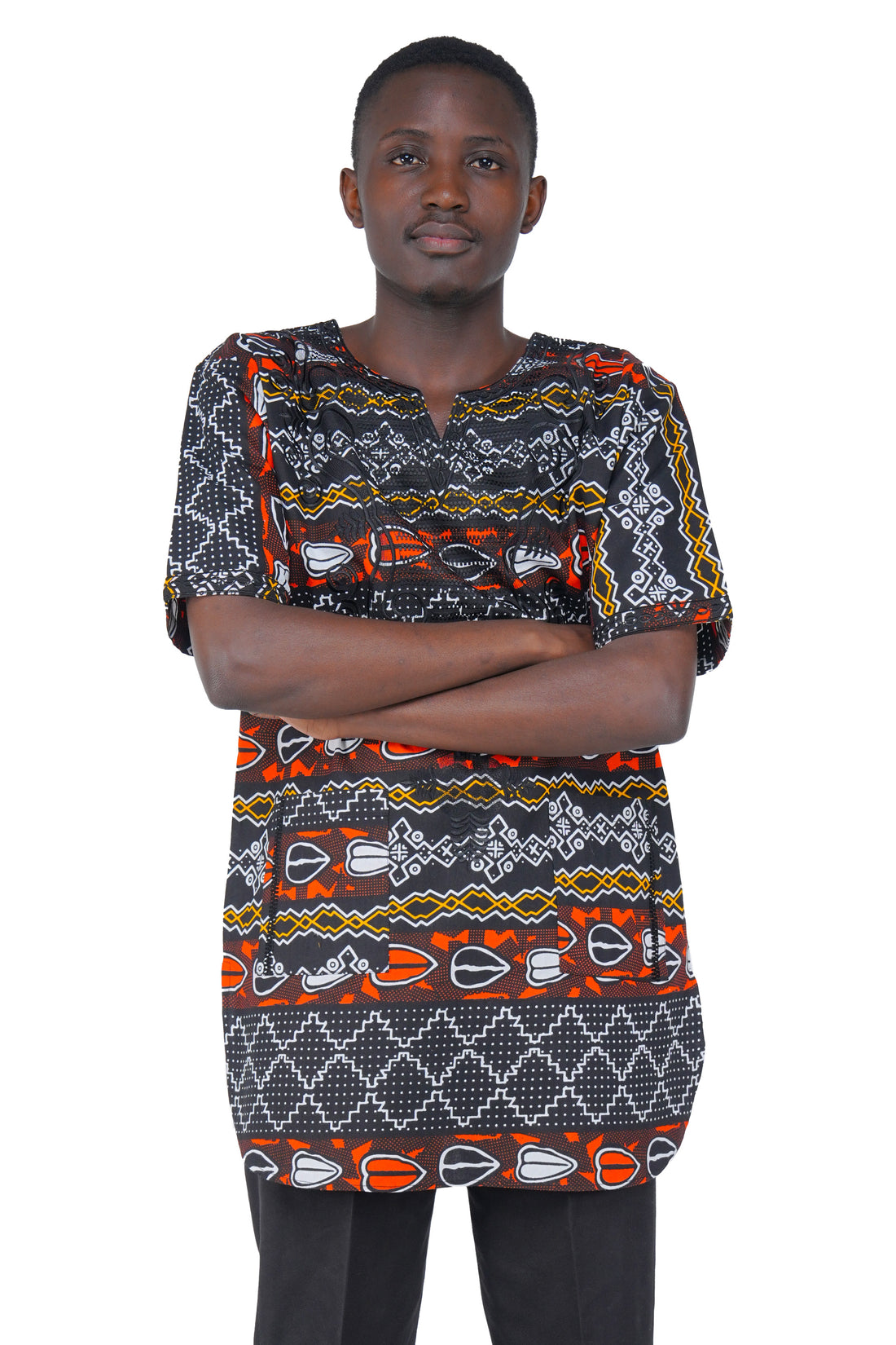 African Embroidered Men&