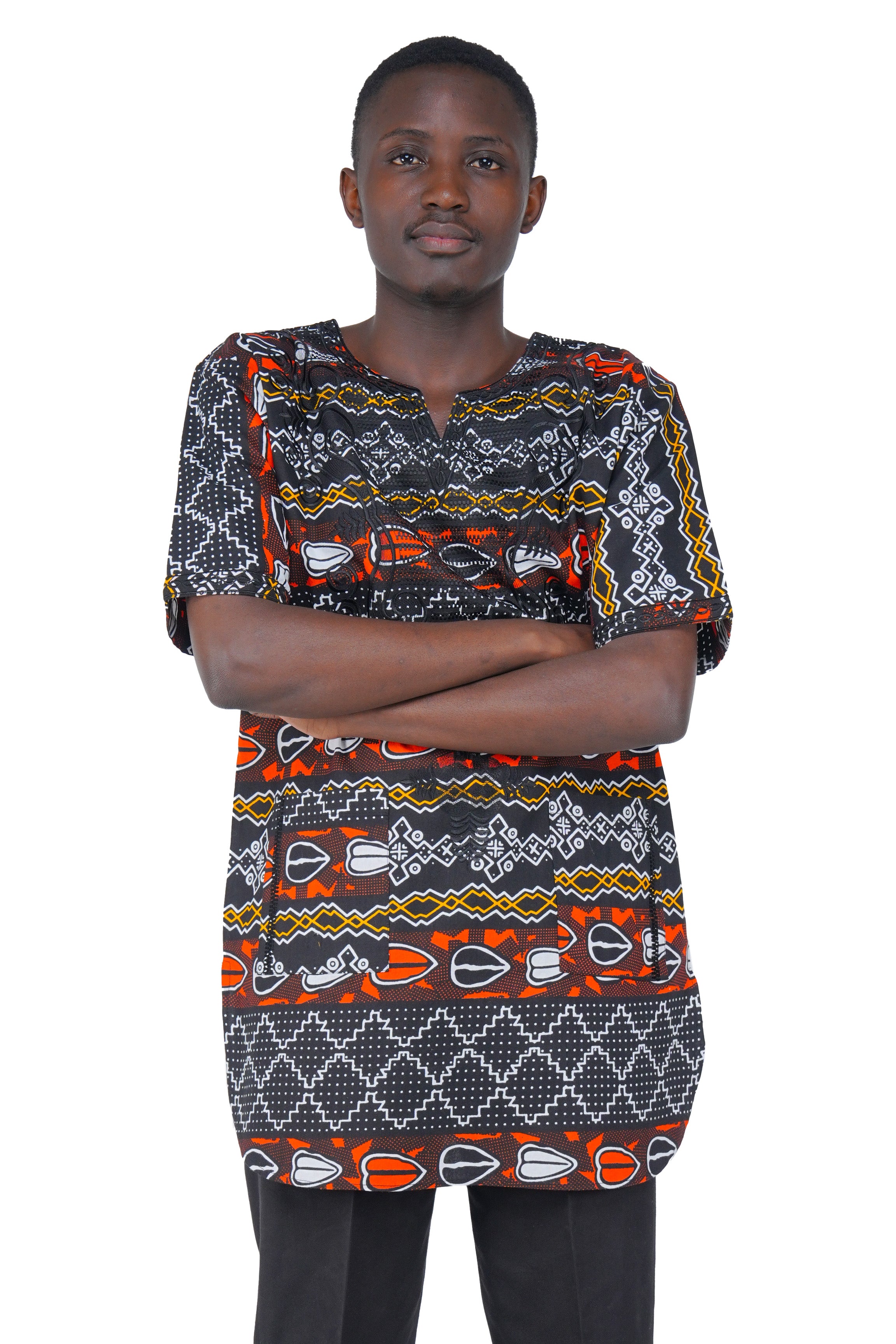 African Embroidered Men&