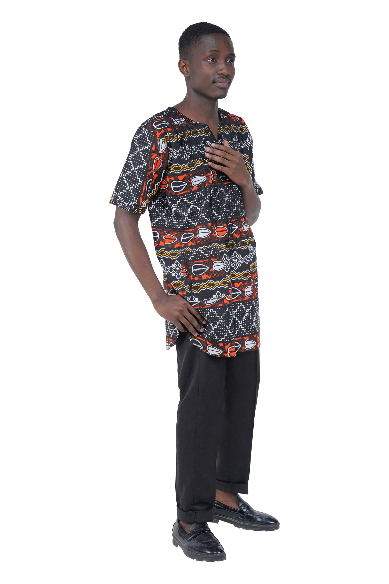 African Embroidered Men&