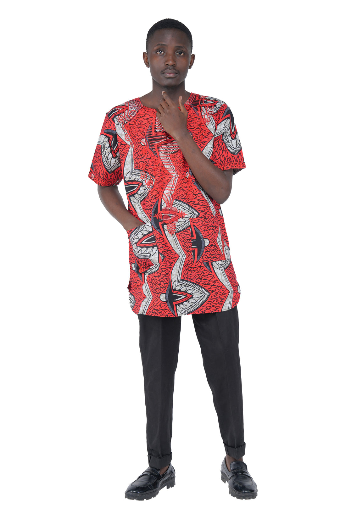 African Embroidered Men&