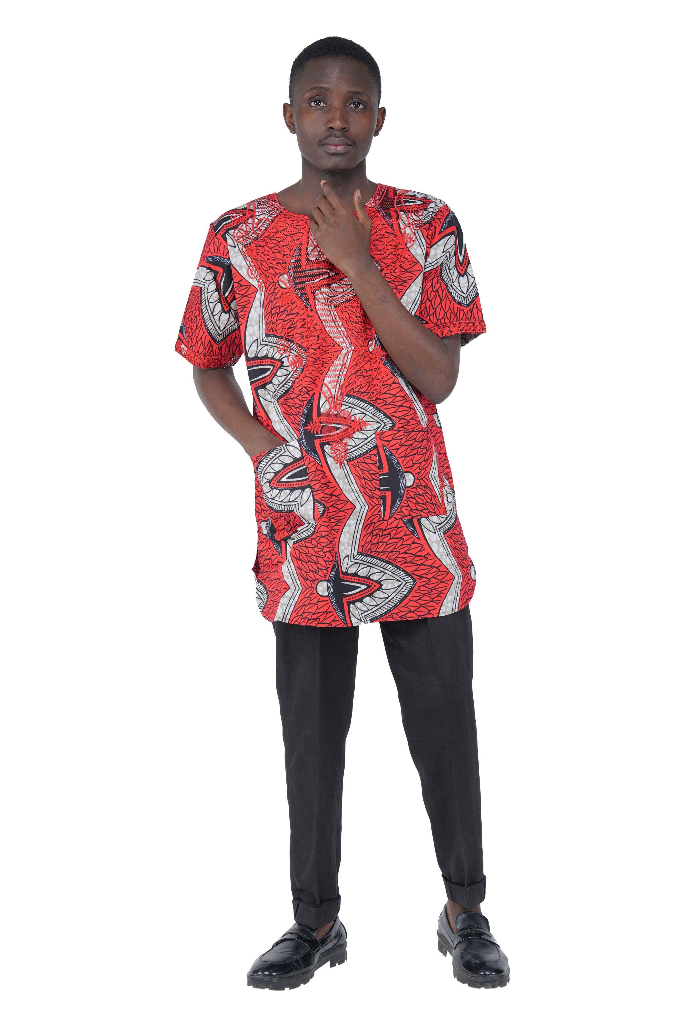 African Embroidered Men&