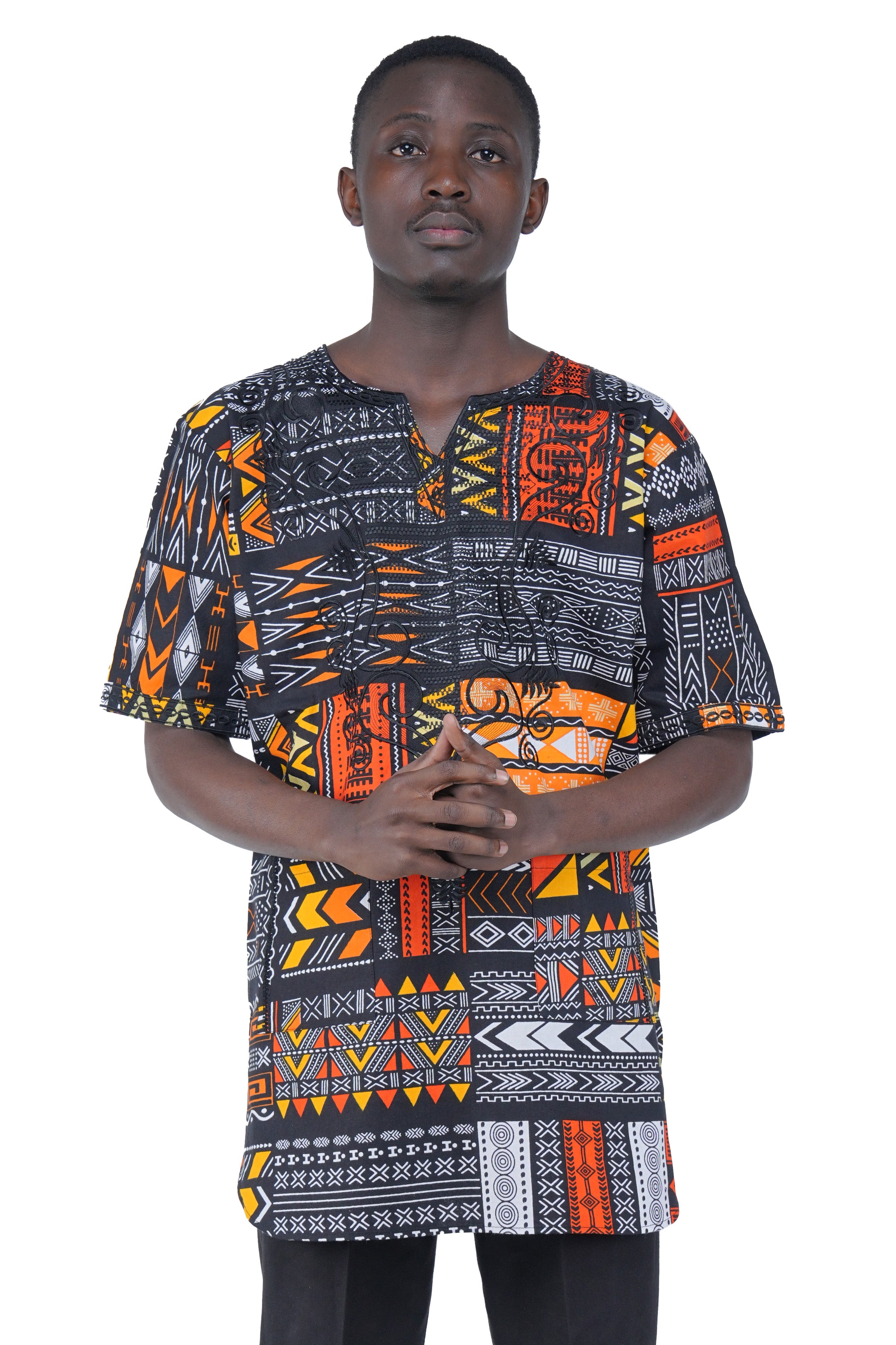 African Embroidered Men&