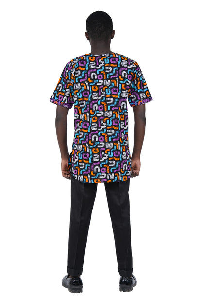 African Embroidered Men&