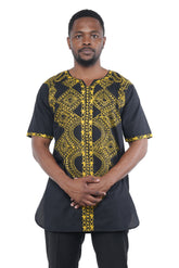Handcrafted African embroidered men&