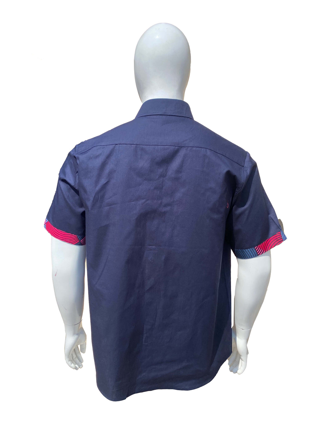 African Button Down Shirt for Men – Cotton Short Sleeve Top - M–5XL