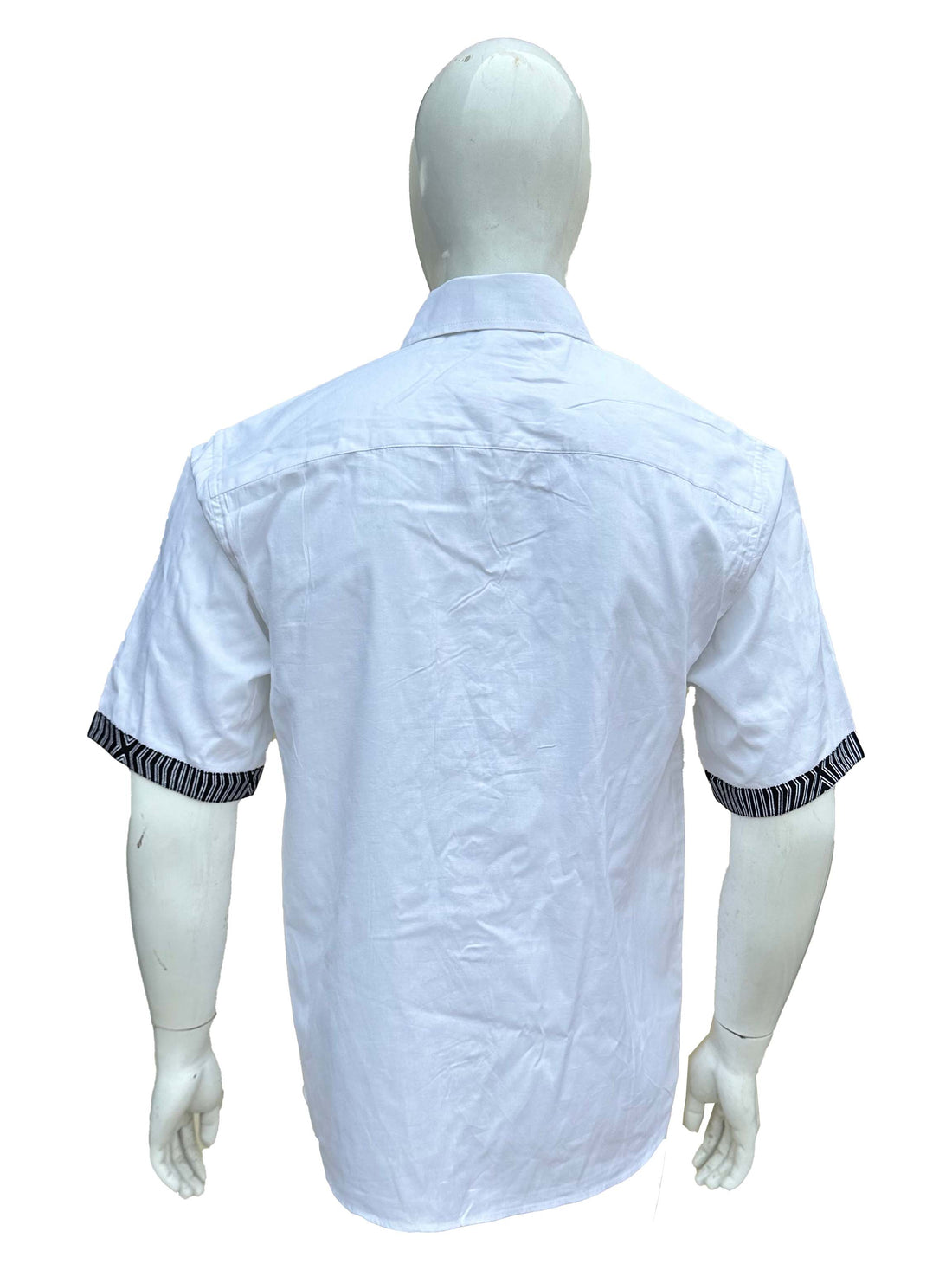 African Button Down Shirt for Men – Cotton Short Sleeve Top - M–5XL