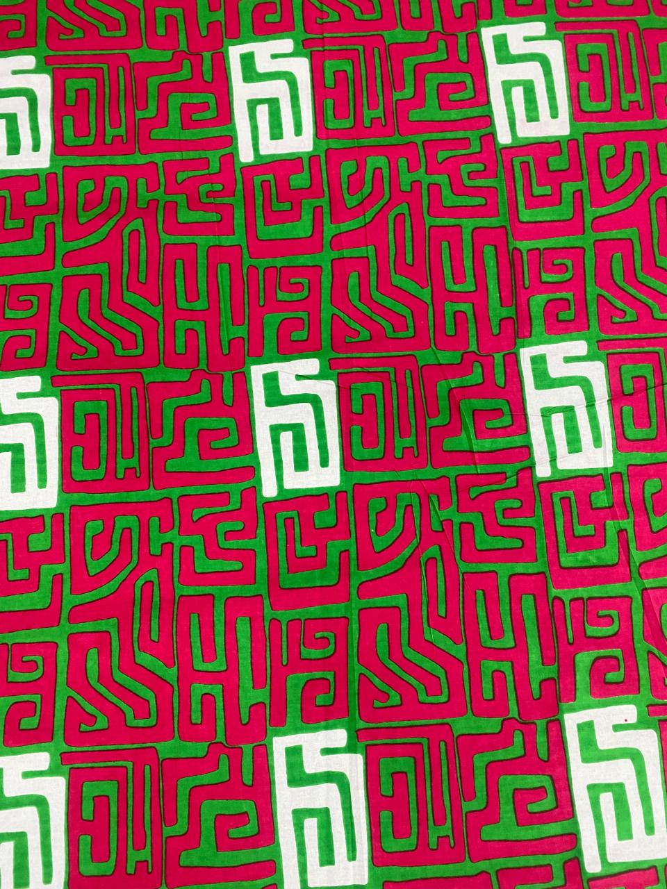 Ankara Wax Print Fabric | 6 Yards