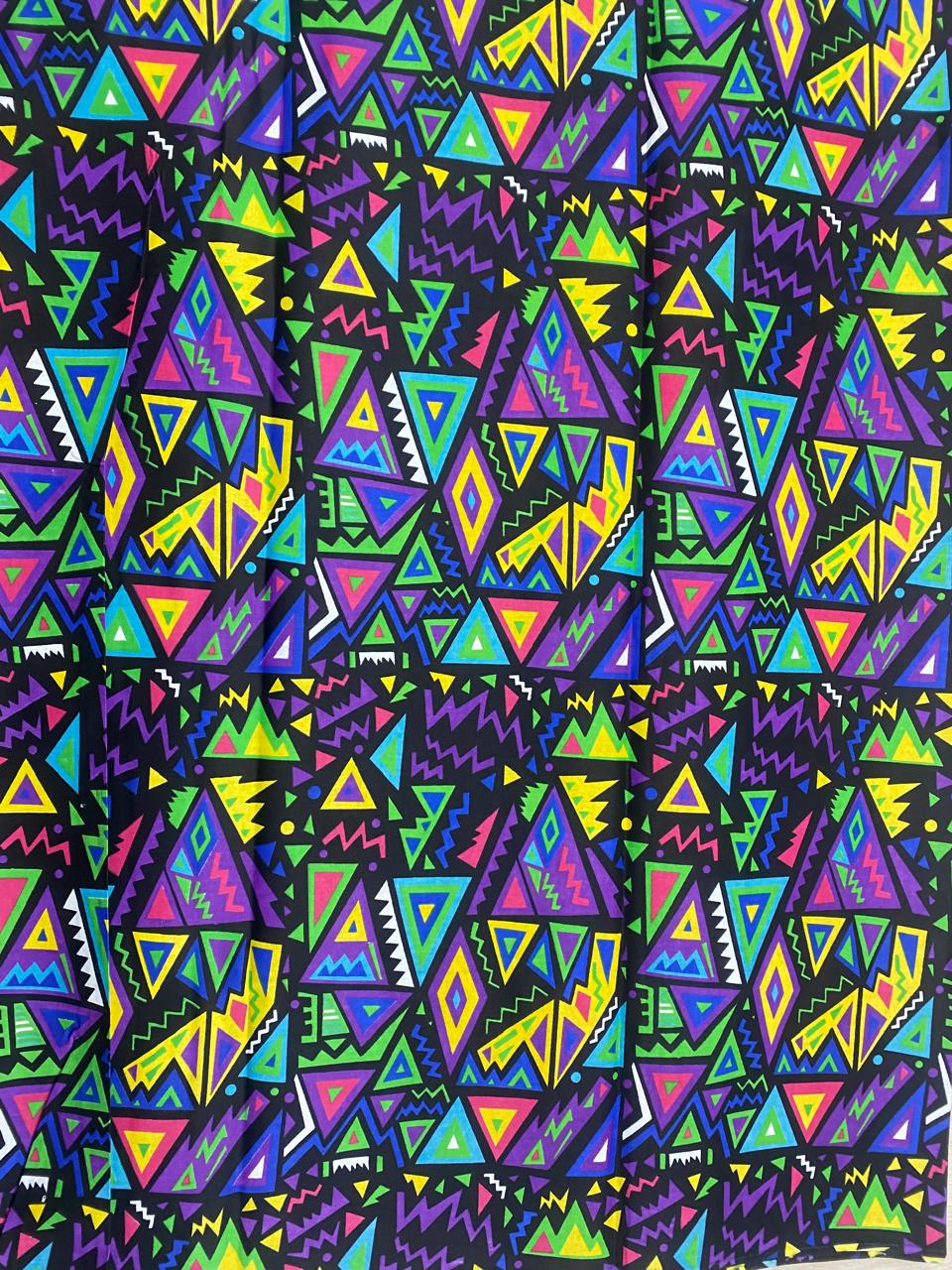 Ankara Wax Print Fabric | 6 Yards