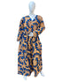African long maxi dress with headwrap and back zipper

Cotton floor-length African dress with pockets

Afrocentric one-size maxi dress in 100% cotton

African dresses for women

