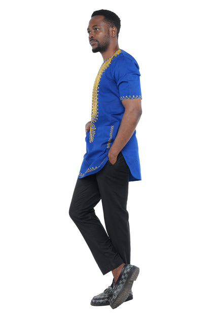 Handcrafted African embroidered men&