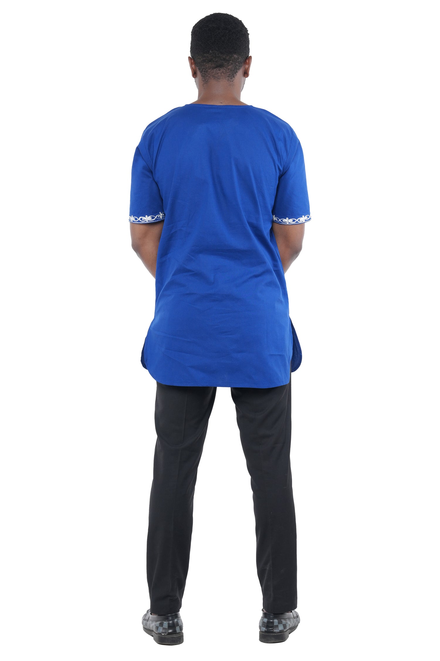 Handcrafted African embroidered men&