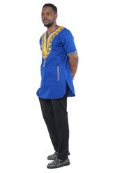 Handcrafted African embroidered men&