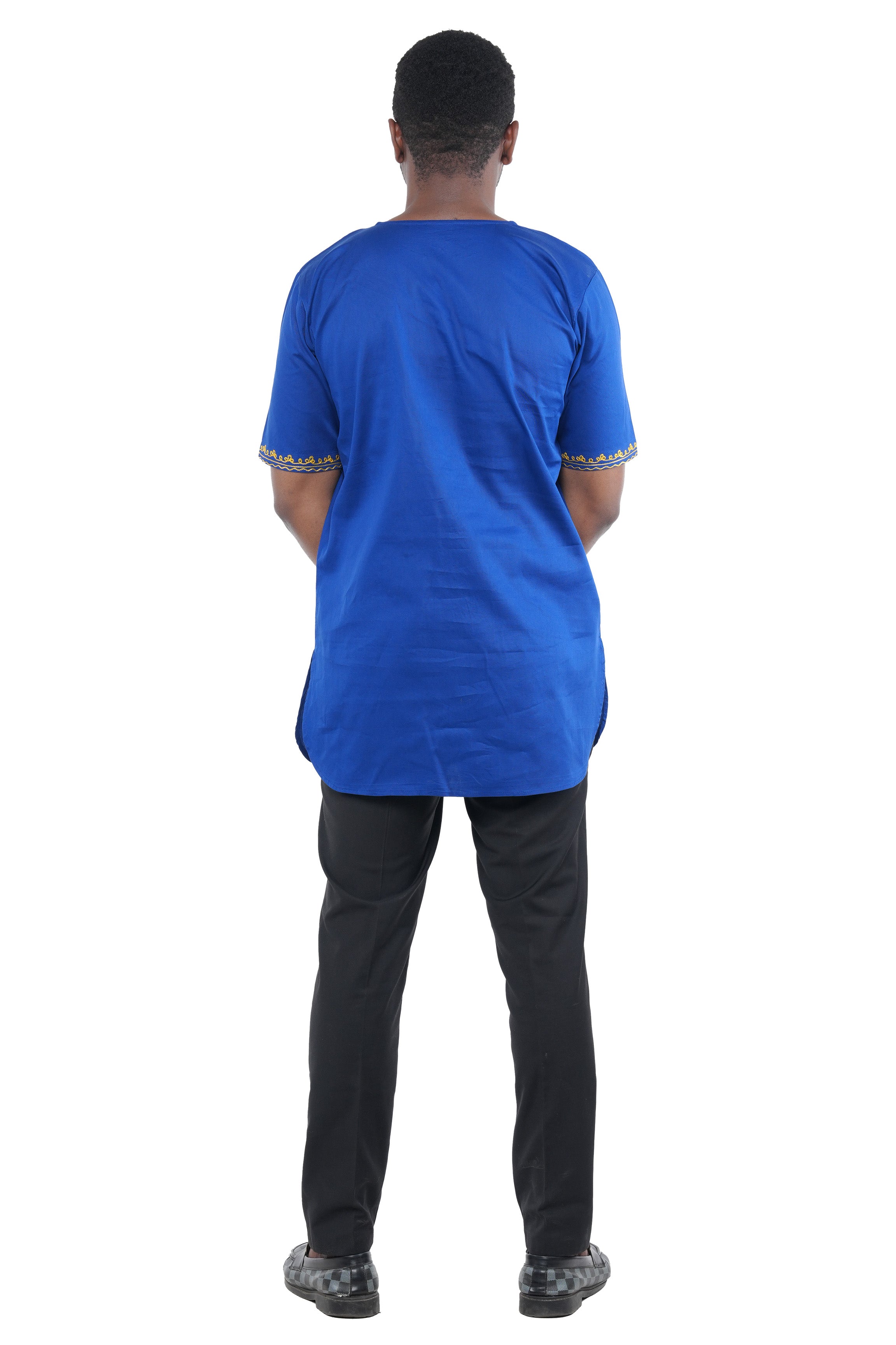 Handcrafted African embroidered men&