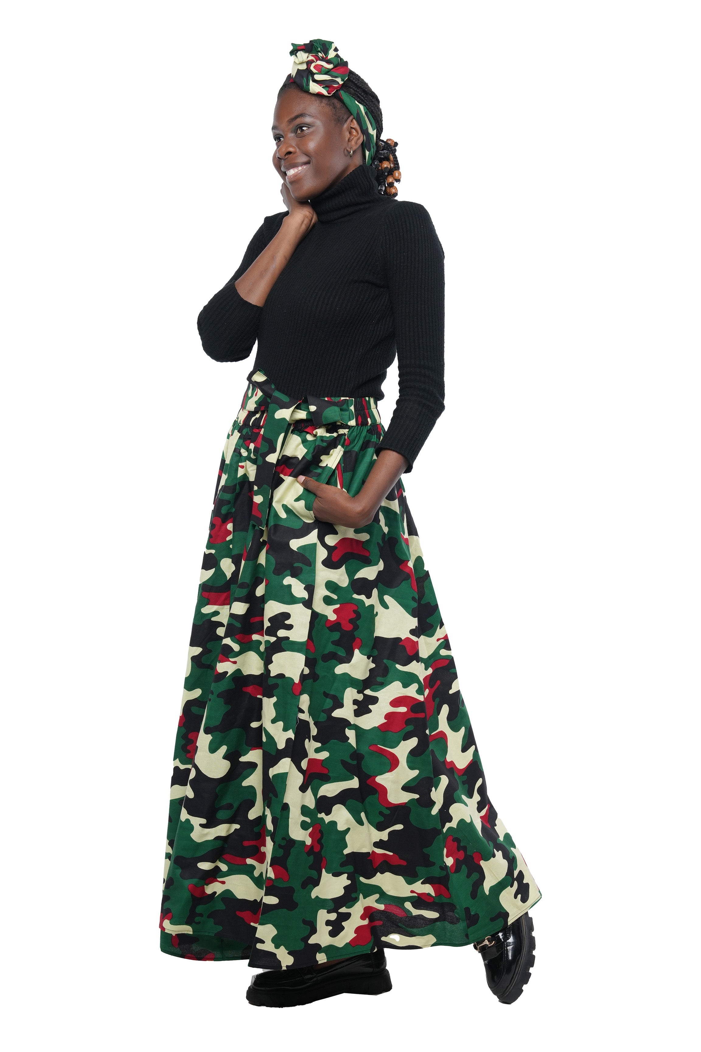 African Long Maxi Skirt