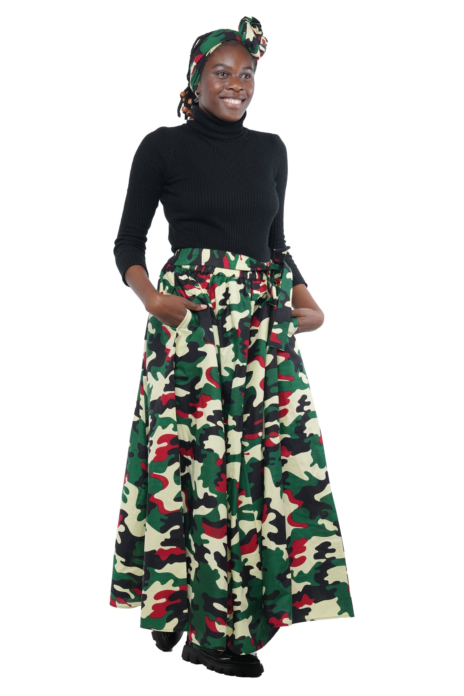 African Long Maxi Skirt