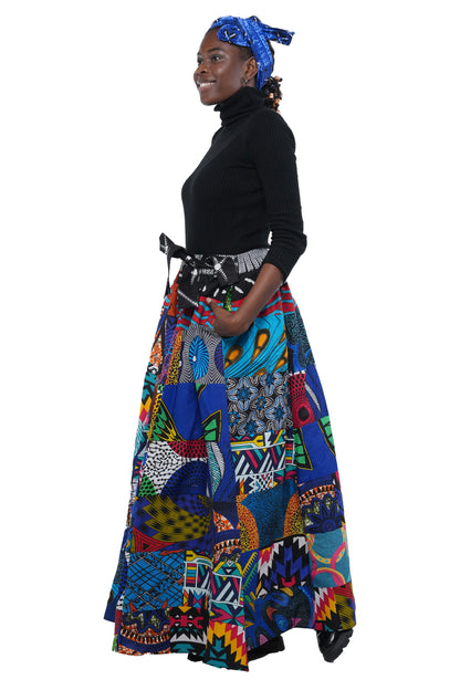 African Long Maxi Skirt