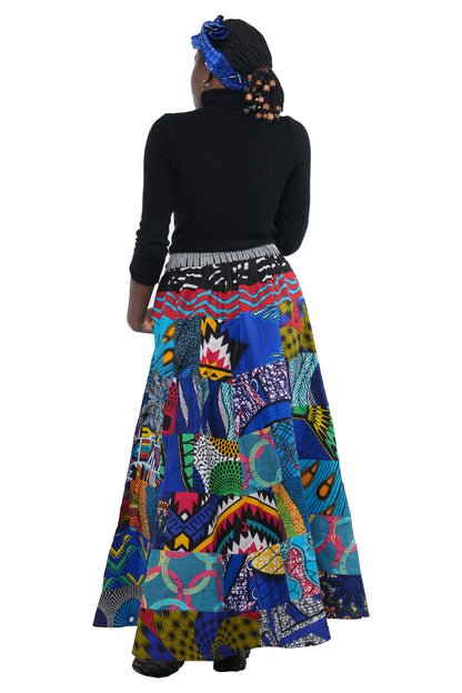 African Long Maxi Skirt