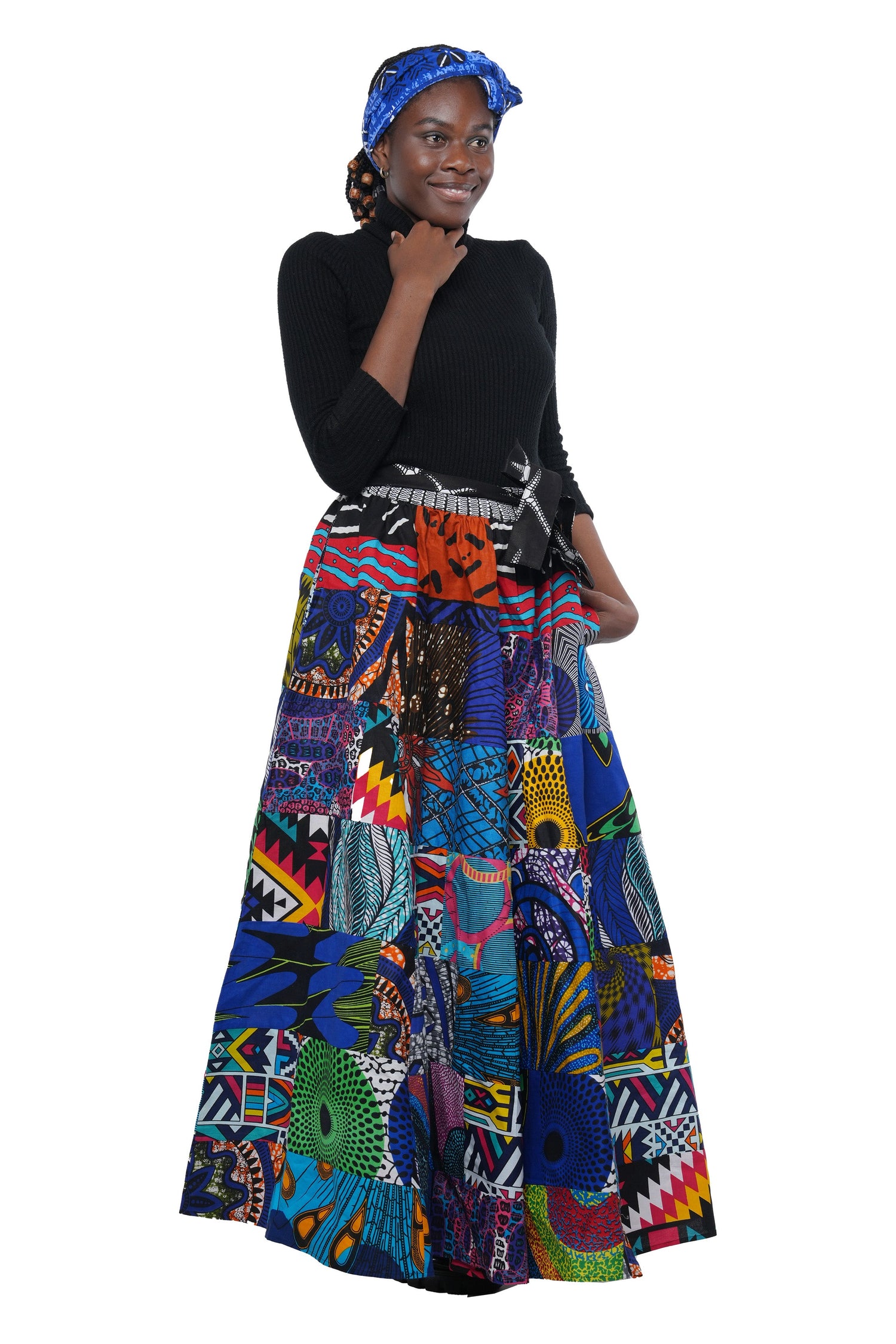 African Long Maxi Skirt