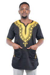Handcrafted African embroidered men&