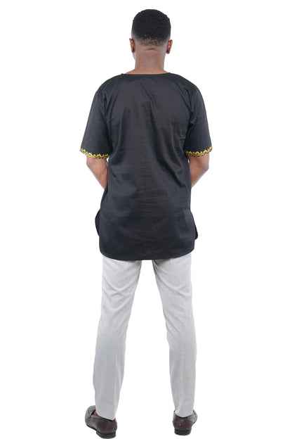 Handcrafted African embroidered men&