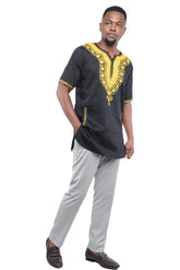 Handcrafted African embroidered men&