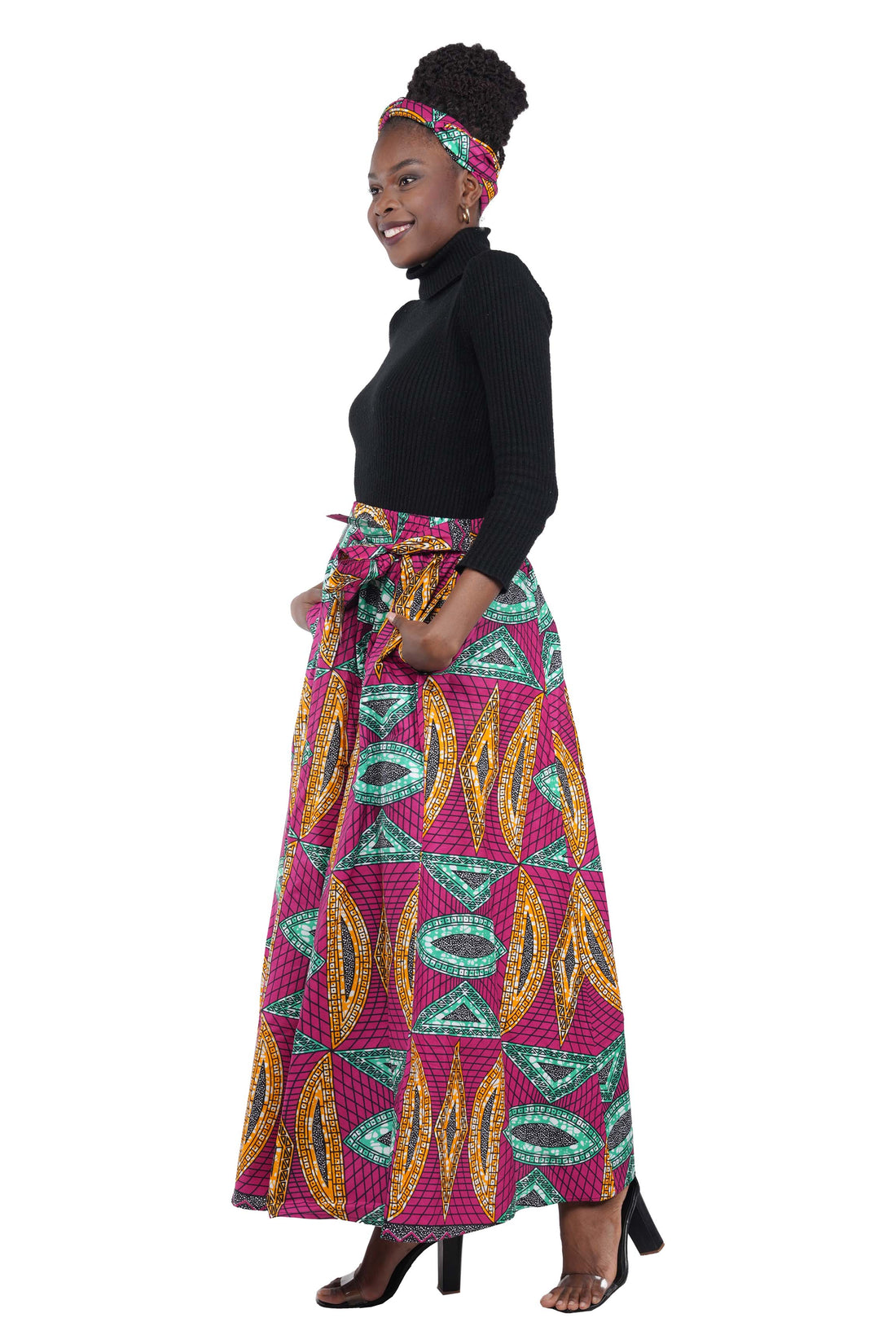 African Long Maxi Skirt