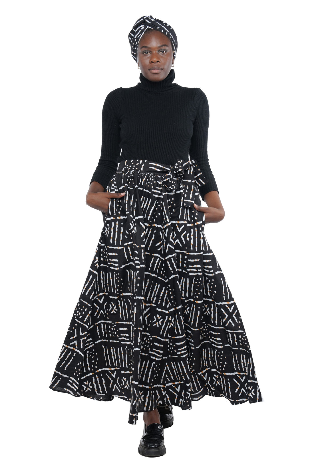 African Long Maxi Skirt