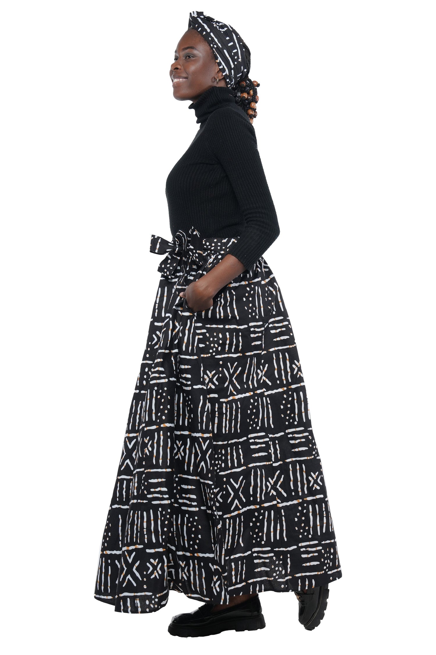 African Long Maxi Skirt