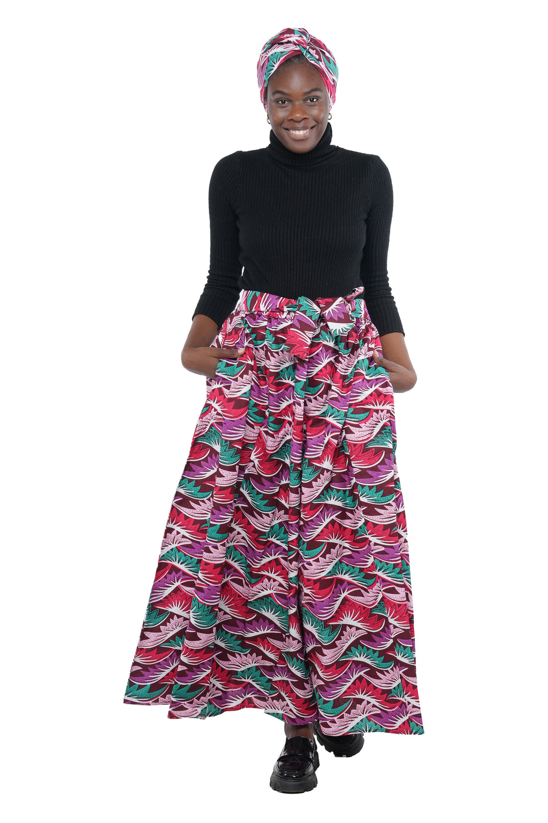 African Long Maxi Skirt